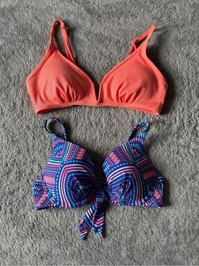 La Vie en Rose Swim Bikini Top Bundle XS & S Adjustable